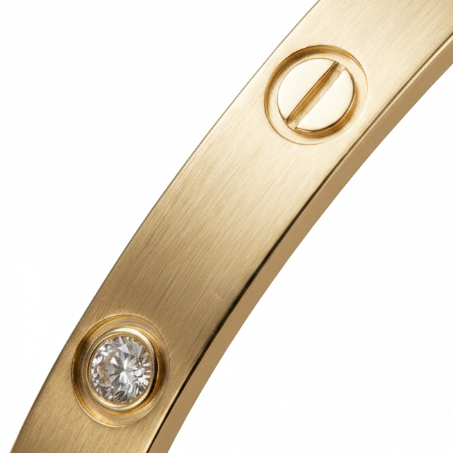 Classic Love 4 Diamonds Bracelet