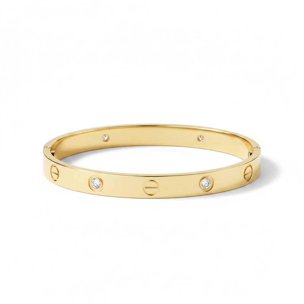 Classic Love 4 Diamonds Bracelet