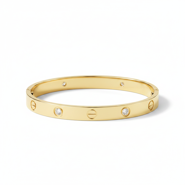 Classic Love 4 Diamonds Bracelet