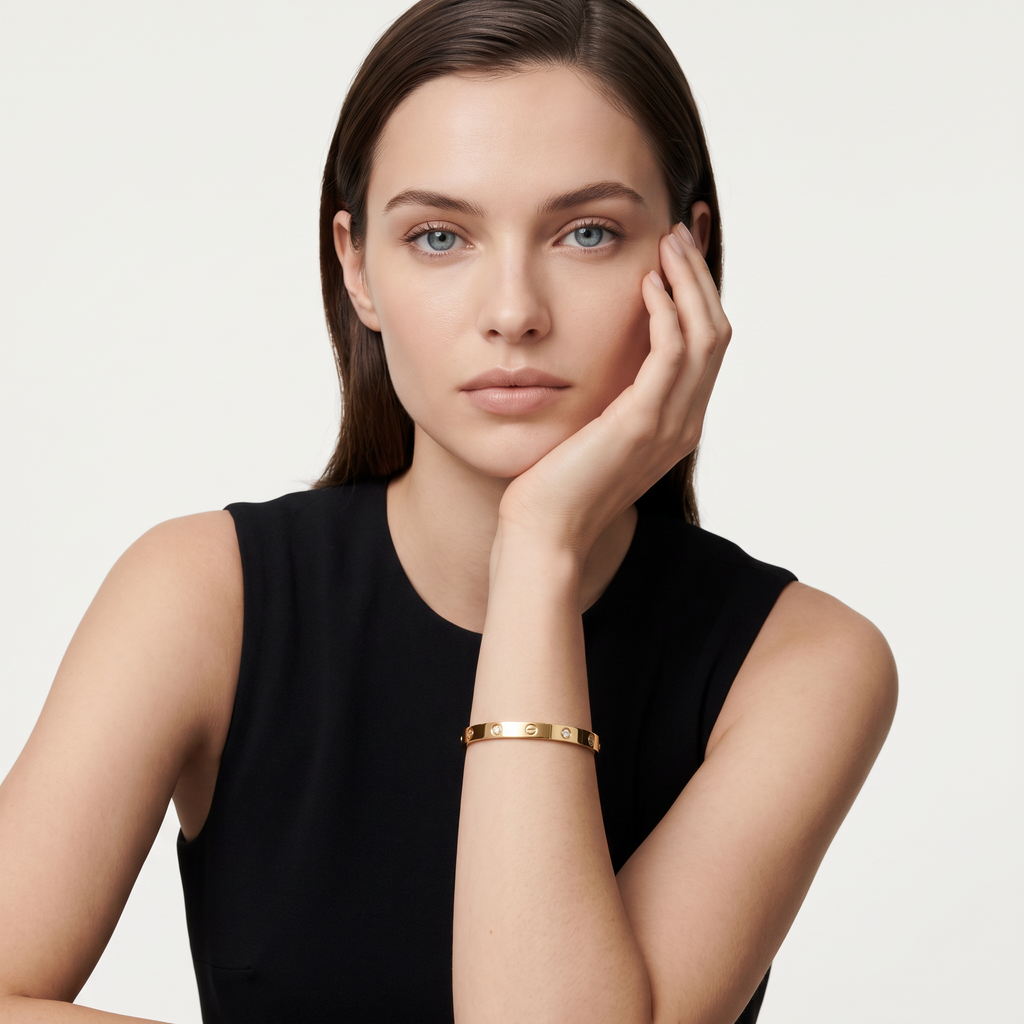 Classic Love 4 Diamonds Bracelet
