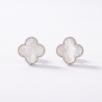 Vintage Alhambra Pearl Earrings