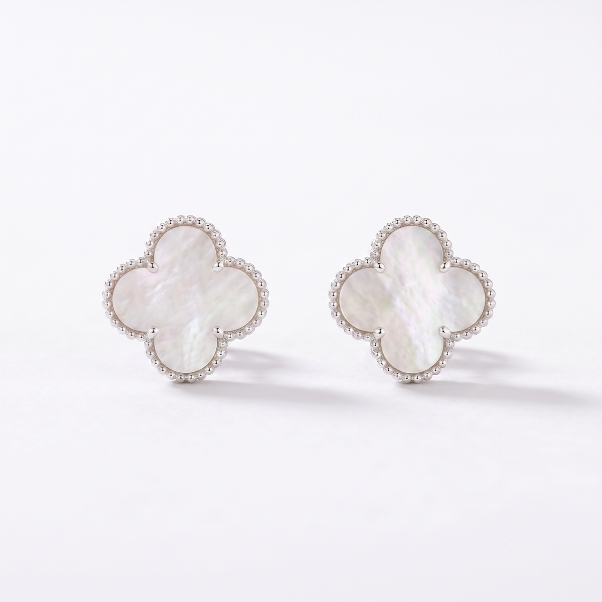 Vintage Alhambra Pearl Earrings
