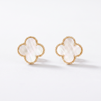 Vintage Alhambra Pearl Earrings