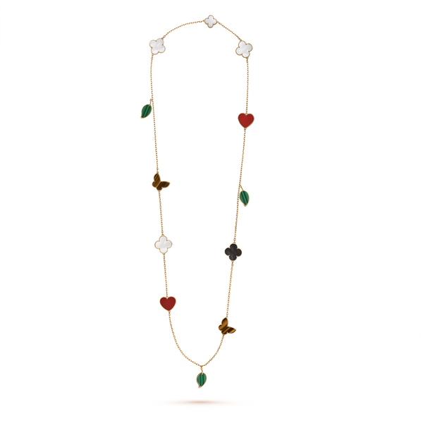 Alhambra Lucky 12 Motifs Long Necklace