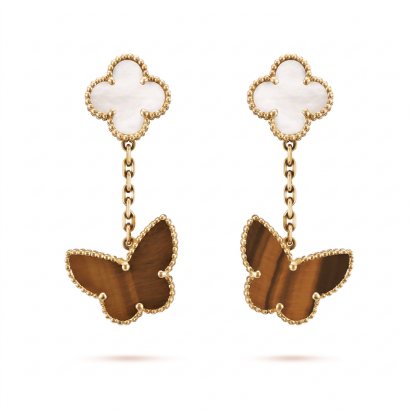 Alhambra Lucky Motifs Drop Earrings