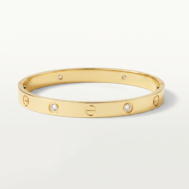 Classic Love 4 Diamonds Bracelet