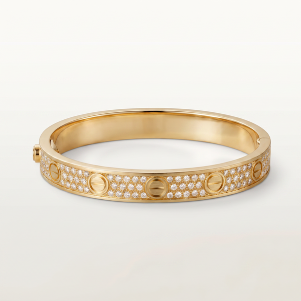 Classic Love Diamonds Paved Bracelet
