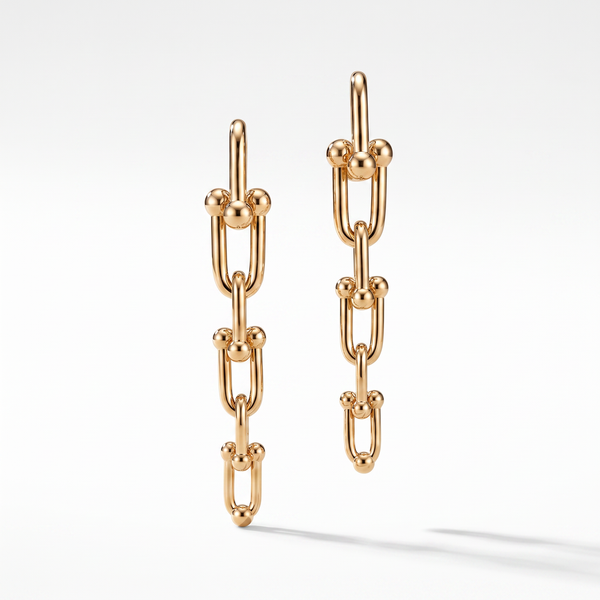 Hardwear Graduated Link Drop Earrings