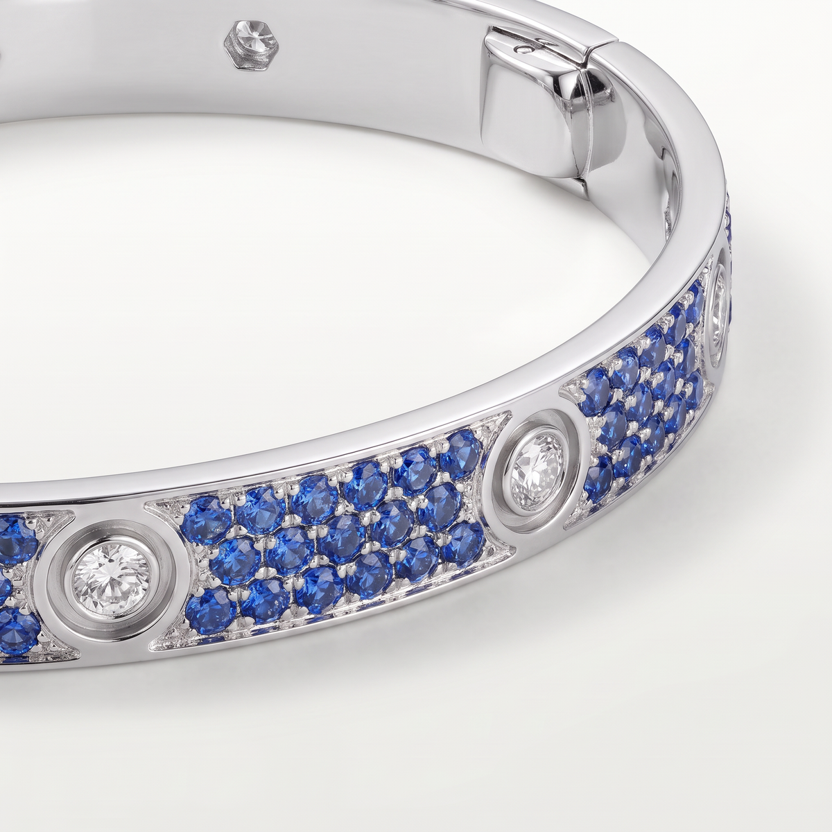 Love Blue Paved Rainbow Limited Bracelet