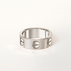 Love Ribbed Unlimited Screw Ring