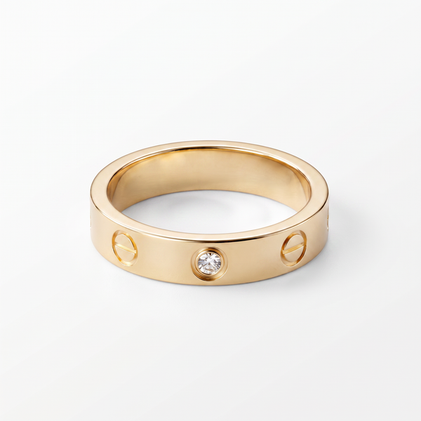 Small Love Wedding 1 Diamond Ring